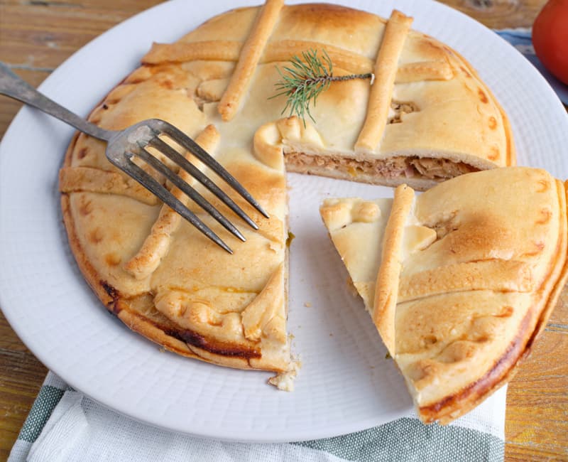  Empanada de atún en As Pontes