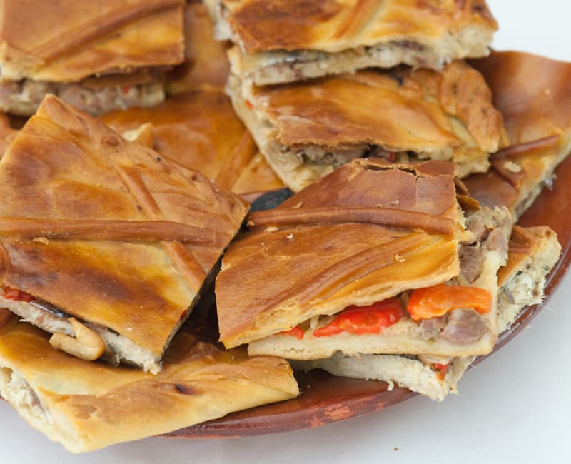 Empanada de carne en As Pontes